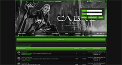 Desktop Screenshot of cabal-online.org